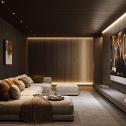 luxury home theater